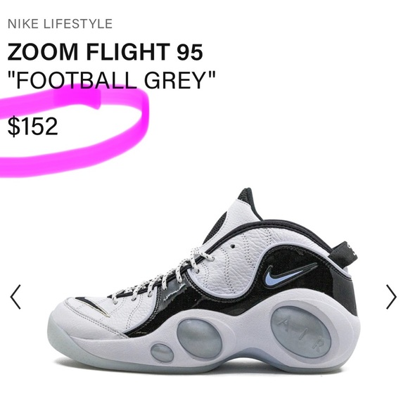 NIKE Mens AIR ZOOM FLIGHT 95 Shoes Color: White/Muti-Color/Black/Grey | NEW/NIB!